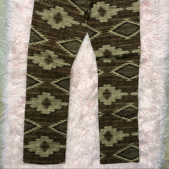 Ralph Lauren Aztec Pants Size 10 slimming straight - Picture 10 of 11